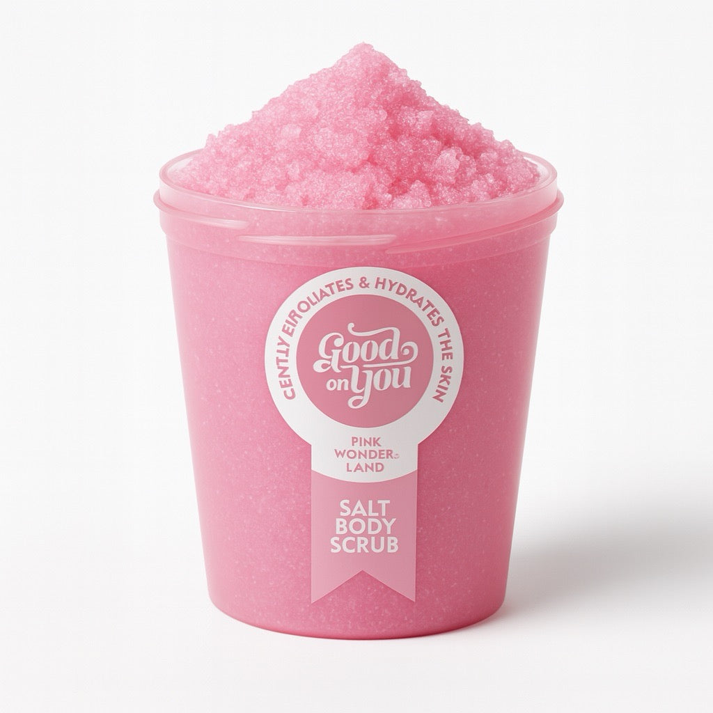 Salt Body Scrub Pink Wonderland für glatte Haut